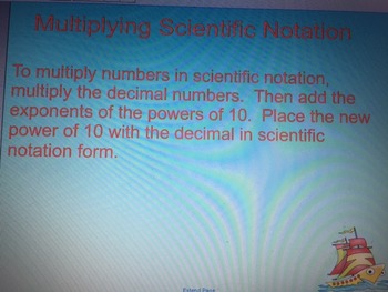 Preview of Multiplying and Dividing Scientific Notation