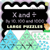 Multiplying and Dividing by 10, 100, and 1000 Large and Sm