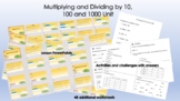 Multiplying and Dividing by 10, 100 and 1000 Lesson Bundle