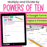 Multiplying and Dividing by Powers of 10 Practice & Assess