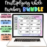 Multiplying by 2-digit Numbers Bundle - Google Slides