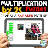 Multiplying by 2s Math Puzzles Digital Picture Reveal SNEA