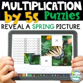 Multiplying by 5s Math Puzzles SPRING Math Activities Goog
