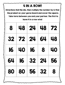 Koplow Games Intermediate Multiplication Dice Ages 8-14 