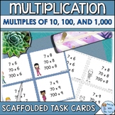 Multiplying by Multiples of 10, 100, and 1,000 Scaffolded 