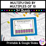 Multiplying by Multiples of 10 3rd Grade Math 3.NBT.A.3 Wo
