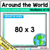 Multiplying by Multiples of 10 Fact Fluency Digital Math G
