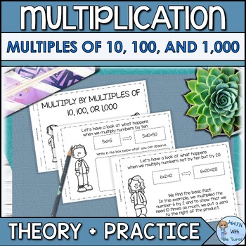 Preview of Multiplying by Multiples of 10 Theory and Practice