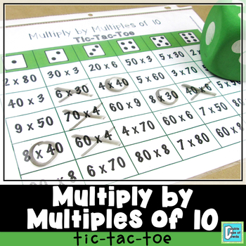 Multiples Tic Tac Toe Game - Math Coach's Corner