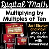 Multiplying by Multiples of Ten 3.NBT.3 - Digital Math Game