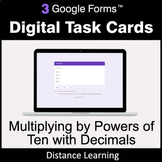 Multiplying by Powers of Ten With Decimals - Google Forms 