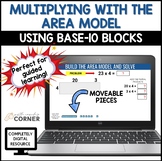 Multiplying w/the Area Model Using Base-10 Blocks: DIGITAL ONLY