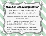 Multiplying with Number Lines Pack