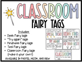 Multipurpose Classroom Fairy Tags