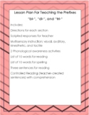 Multisensory Lesson Plan for Teaching the Prefixes bi-, di