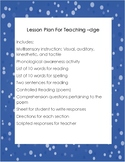 Multisensory (Orton-Gillingham) Lesson for Teaching -dge