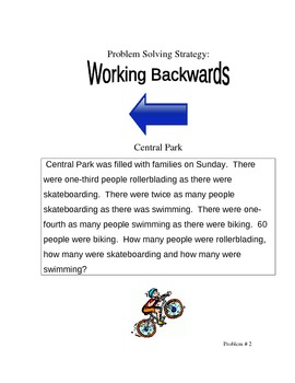 working backwards problem solving ks2