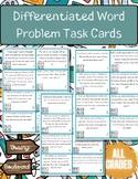 Multistep Word Problem Task Cards / Multiplication and Div