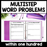 3rd Grade Two Step Word Problems All Operations, Mixed Mul