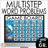 Multistep Word Problems Game Show: An Editable Addition an