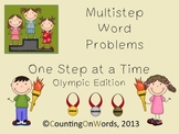 Multistep Word Problems, Step by Step: Olympic Edition