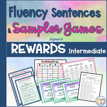 Preview of REWARDS Reading Intervention | Fluency Games | Multisyllabic Word Lists