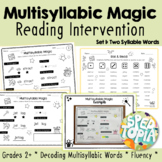 Multisyllabic Magic Set 1: Decoding Reading Intervention