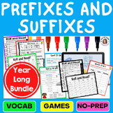 Prefix and Suffix Games - Decoding Multisyllabic Words - B