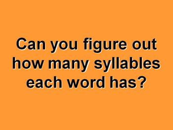 Multisyllabic Words: Dividing Syllables Powerpoint by Learning is Lots ...