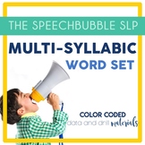 Multisyllabic Words Drill and Data Set - Articulation and 