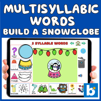 Preview of Multisyllabic Words GAME - Build a Snowglobe - Sound Effect