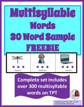 Preview of Multisyllable Words
