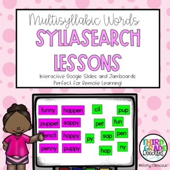 Preview of Multisyllabic Words - Syllasearch Lessons
