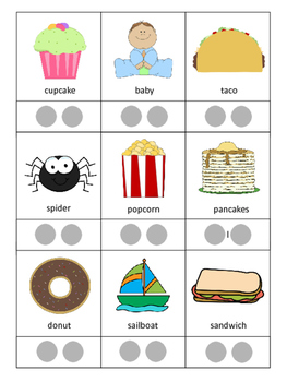 Multi-syllable Word Cards with Pacing Cues by Jamie Morris | TpT