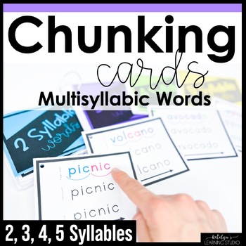 Preview of Multisyllable Words Activities, Decoding Multisyllabic Words, Syllable Division