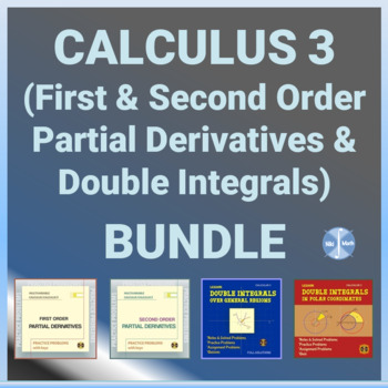 Preview of Multivariable Calculus -BUNDLE (Partial Derivatives, Extrema & Double Integrals)