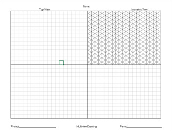 Preview of Multiview Drawing Paper