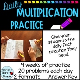 Daily Multiplication Practice