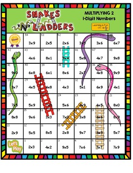 Preview of Multplying Numbers - Multiplications - 7 Board Games
