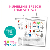 Mumbling Speech Therapy Kit | Step-by-Step Plan for Childr