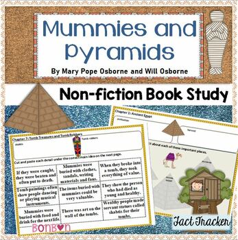 Preview of Mummies and Pyramids - Fact Tracker