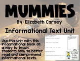 Mummies by Elizabeth Carney - Informational Text Unit