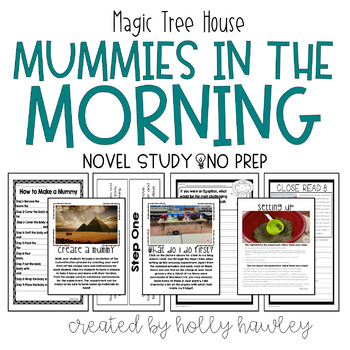 Preview of Mummies in the Morning-A Magic Tree House Activity