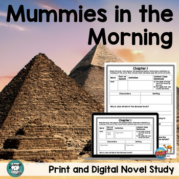 Preview of Mummies in the Morning Quiz and Comprehension Questions  | Magic Treehouse