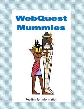 Preview of Mummies of Ancient Egypt Webquest - Ancient Civilizations