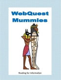 Mummies of Ancient Egypt Webquest - Ancient Civilizations