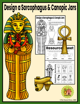 canopic jars clipart