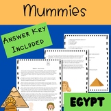 Mummification Reading Comprehension