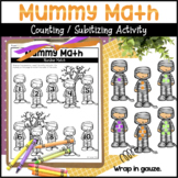 Mummy Math Number Matching Activity