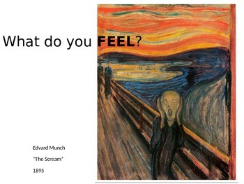 Preview of Munch & Kandinsky Expressionism PowerPoint